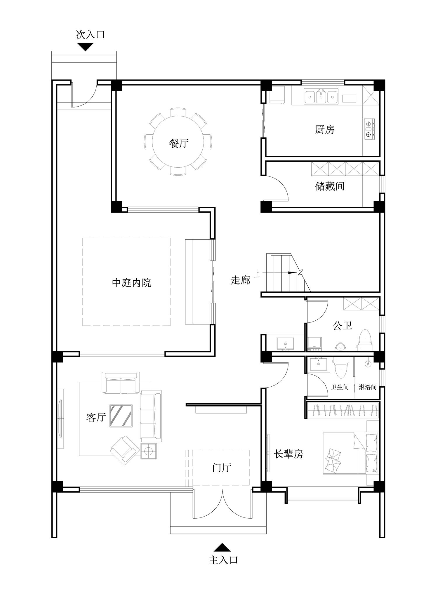 江苏扬州新中式别墅项目_别墅图纸设计 - 图纸中心