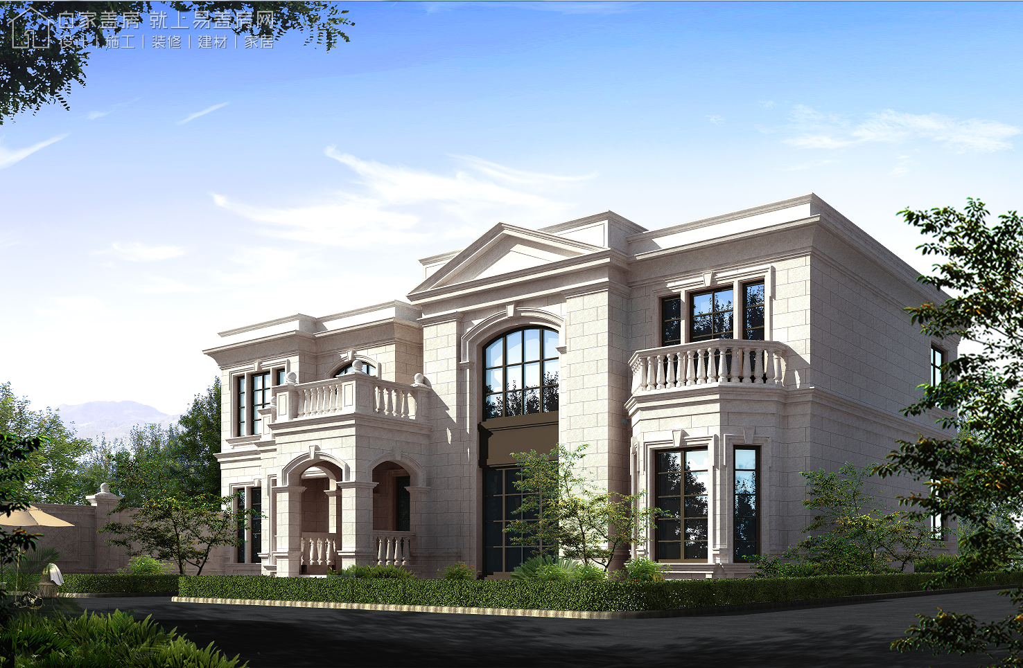 安阳殷都区郭流寺村  两层欧式别墅 正在施工 主体