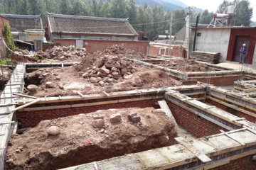 北京密云曹家路張國徽別墅工地直播