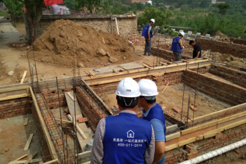 密云韋巍民宿設計施工工地直播