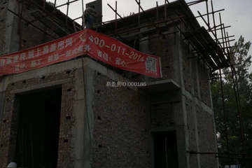 河南許昌建安區(qū)王許亞歐式別墅施工日志