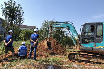 湖南株洲醴陵市唐春生三合院工地直播