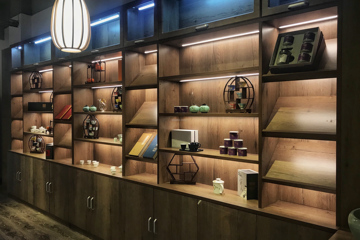 北京海淀李卓澄茶社（室內(nèi)）工地直播