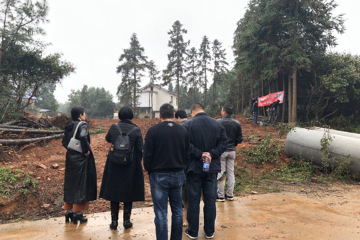 湖南瀏陽文志剛別墅工地直播