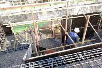 河南安陽殷都區陳珂別墅設計施工工地直播