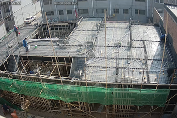 河南安陽殷都區陳珂別墅設計施工工地直播