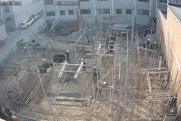 河南安陽殷都區陳珂別墅設計施工工地直播