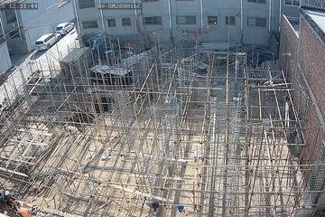 河南安陽殷都區陳珂別墅設計施工工地直播