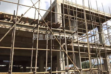 海南文昌市錦山鎮陳崖現代別墅工地直播