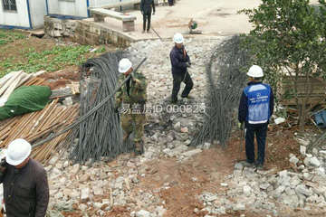 重慶大渡口區跳磴鎮陡溝子項目3號院工地直播