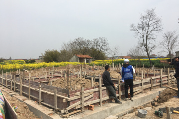江蘇南通啟東南陽鎮陳耀輝別墅工地直播