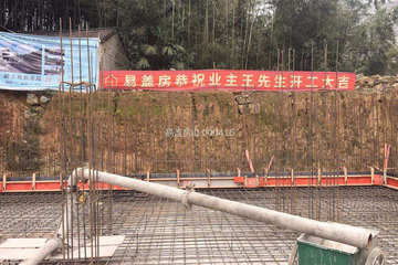 浙江杭州富陽區王軍強別墅工地直播