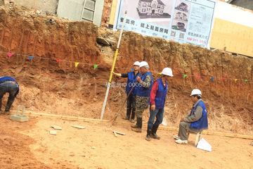 安徽安慶盧文慶別墅工地直播