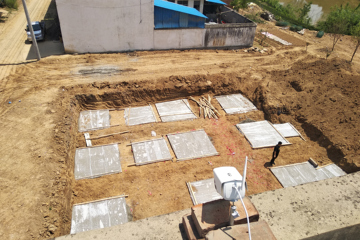 河南省漯河市郾城區周文柱別墅工地直播