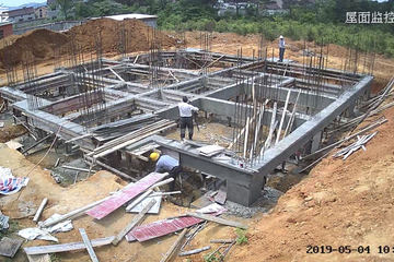 安徽安慶姜先生別墅項目工地直播