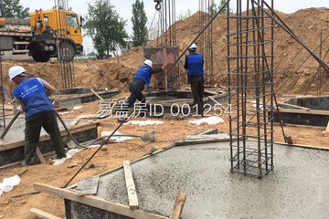 河南省漯河市郾城區周文柱別墅工地直播