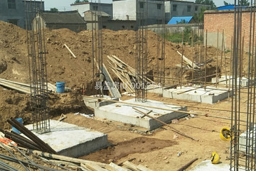 河南省漯河市郾城區周文柱別墅工地直播