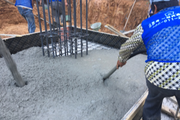 河南鄭州老區實業有限公司新密市尖山鄉田種灣民宿樓項目工地直播