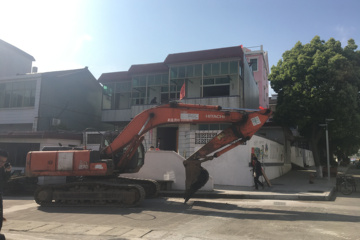 浙江舟山嵊泗陳潔別墅工地直播