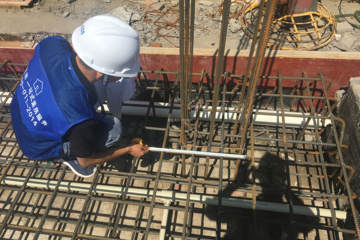 浙江舟山嵊泗陳潔別墅工地直播