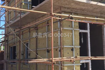 內(nèi)蒙古赤峰李奕遠別墅設(shè)計（外裝石材）工地直播