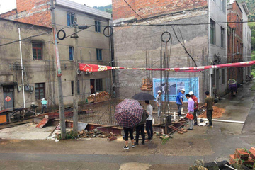 浙江金華虞浩偉別墅工地直播