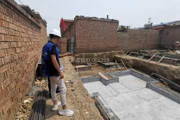 河北廊坊杜雙景別墅工地直播