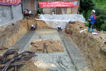 福建寧德張孝添別墅工地直播