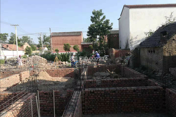 河南沈丘郭章磊別墅工地直播