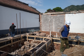 北京懷柔杜慶華改造工地直播