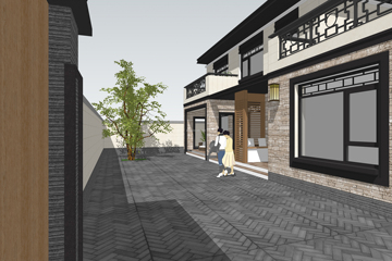 北京順義田溪別墅工地直播