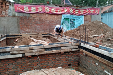 北京順義曹建偉別墅工地直播