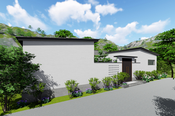 四川宜賓代應坤別墅工地直播