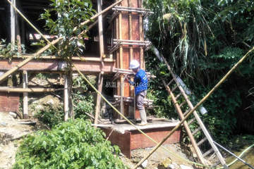 福建寧德張孝添別墅工地直播
