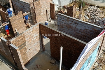 福建寧德福安劉昌戰別墅施工項目工地直播