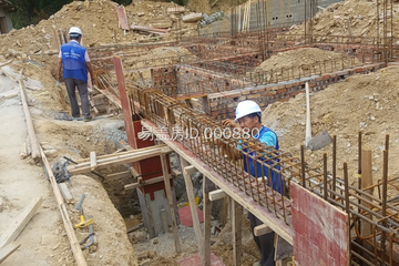 湖南邵陽段修民別墅工地直播