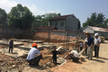 安徽安慶盧保峰別墅工地直播