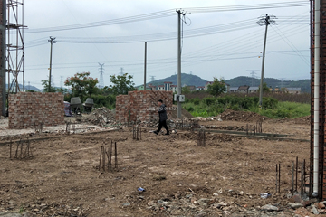 浙江杭州周云別墅工地直播