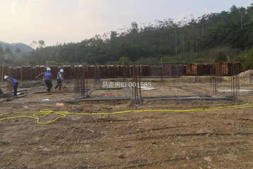 廣東揭陽(yáng)鐘偉鋒別墅工地直播