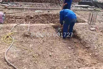 浙江杭州周云別墅工地直播