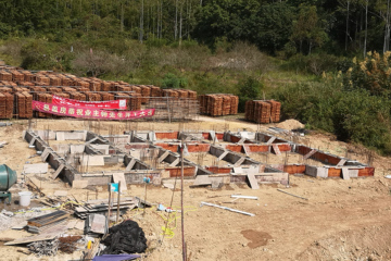 廣東揭陽(yáng)鐘偉鋒別墅工地直播