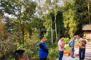 貴州銅仁秦剛別墅工地直播