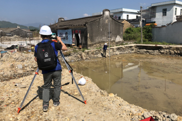 廣東汕尾彭家生別墅工地直播