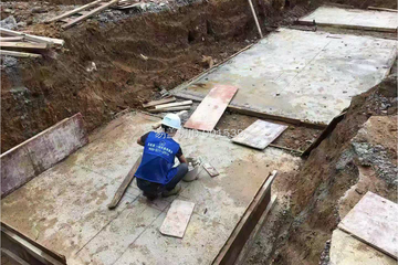 貴州銅仁秦剛別墅工地直播