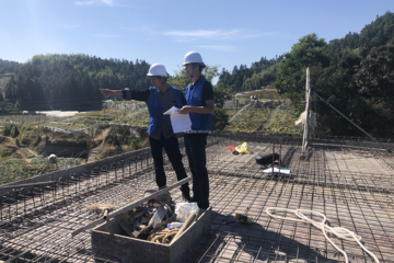 福建寧德福安劉昌戰別墅施工項目工地直播