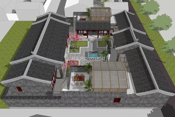 安徽蚌埠陶占輝四合院項目工地直播