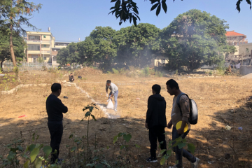 福建漳州黃寶林別墅工地直播