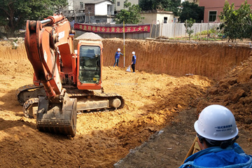 福建漳州黃寶林別墅工地直播
