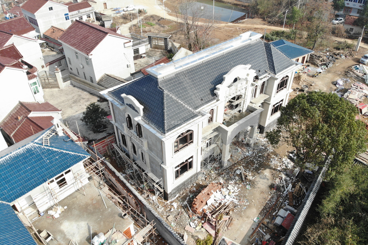 安徽安慶盧文慶別墅工地直播 