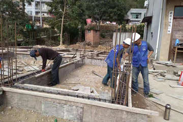 福建福州蘭桂明別墅工地直播